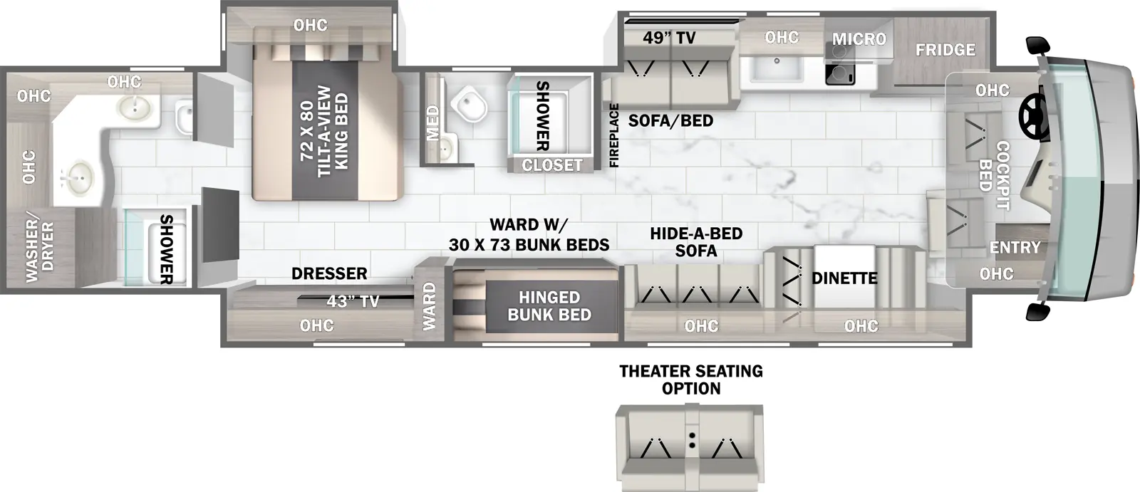 Berkshire 45CA Floorplan